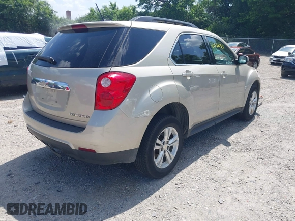 2015 Chevrolet Equinox LT with VIN 1GNALBEK4FZ125533, listed as a IAAI auction lot 42522055 with 136,521 mi miles and . Bid and sale history available at DreamBid. Image 4.