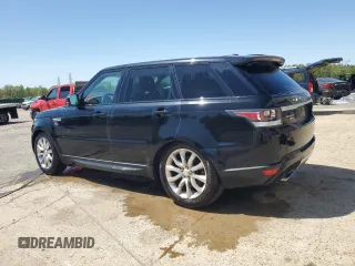 2015 Land Rover Range Rover Sport HSE with VIN SALWR2VFXFA614526, listed as a Copart auction lot 52218995 with 148,306 mi miles and Clean title. Bid and sale history available at DreamBid. Image 2.