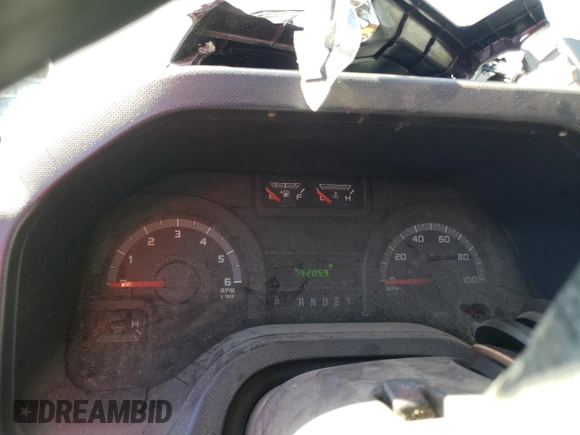 2011 Ford Econoline Cargo Commercial with VIN 1FTNE1EW6BDB11464, listed as a Copart auction lot 75392424 with 192,059 mi miles and Salvage Title. Bid and sale history available at DreamBid. Image 9.