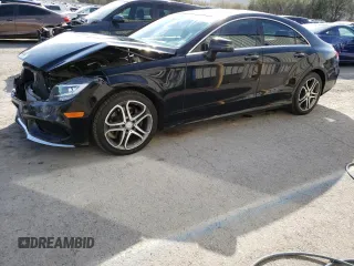 2015 Mercedes-Benz CLS-Class CLS 400 with VIN WDDLJ6FB3FA133981, listed as a Copart auction lot 45456704 with 93,020 mi miles. Bid and sale history available at carsss.com. Image 1.