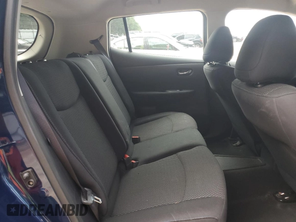 2017 Nissan LEAF S with VIN 1N4BZ0CP3HC311462, listed as a Copart auction lot 62606785 with Not provided miles and Salvage title. Bid and sale history available at DreamBid. Image 10.
