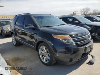 2012 Ford Explorer Limited with VIN 1FMHK8F8XCGB01773, listed as a Copart auction lot 50130445 with 175,730 mi miles and Salvage Title. Bid and sale history available at DreamBid. Image 4.