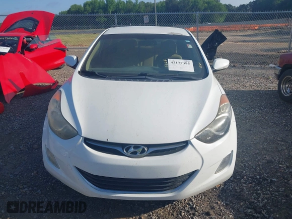 2013 Hyundai Elantra GLS z VIN 5NPDH4AE2DH324863, wystawiony jako IAAI lot #42177395 z przebiegiem 140 197 mil mil oraz . Historia ofert i sprzedaży dostępna na DreamBid. Obrazek 12.