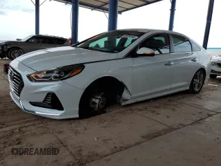 2018 Hyundai Sonata Sport with VIN 5NPE34AF7JH602261, listed as a Copart auction lot 50429745 with 127,934 mi miles and Salvage Title. Bid and sale history available at carsss.com. Image 1.