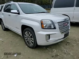 2017 GMC Terrain Denali with VIN 2GKFLVE34H6268980, listed as a Copart auction lot 44176035 with 77,483 mi miles and Salvage title. Bid and sale history available at DreamBid. Image 12.
