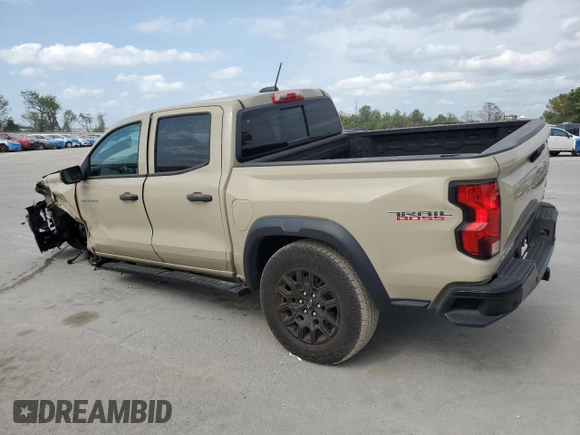 2023 Chevrolet Colorado 4WD Trail Boss with VIN 1GCPTEEK7P1170969, listed as a Copart auction lot 47536565 with 21,126 mi miles and Salvage Title. Bid and sale history available at carsss.com. Image 2.