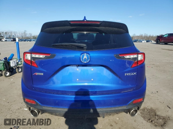 2021 Acura RDX w/A-Spec Package с VIN 5J8TC1H60ML000783, выставлен на аукционе Copart как лот 86193164 с пробегом 35 693 миль миль и Списание • Salvage title. История ставок и продаж доступна на DreamBid. Изображение 6.