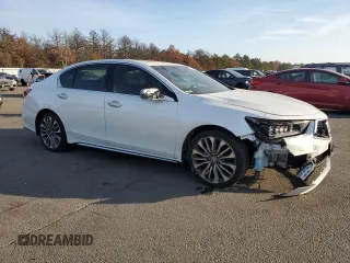 2018 Acura RLX w/Technology Pkg with VIN JH4KC1F5XJC000384, listed as a Copart auction lot 78079804 with 102,329 mi miles and Salvage Title. Bid and sale history available at carsss.com. Image 4.