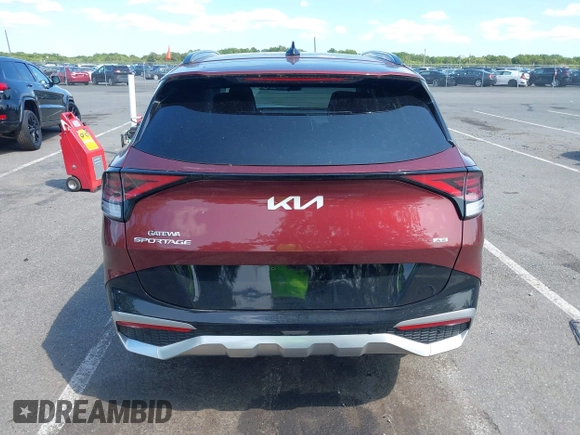 2024 Kia Sportage SX-Prestige with VIN 5XYK5CDF5RG148906, listed as a IAAI auction lot 42411377 with 24,833 mi miles and . Bid and sale history available at DreamBid. Image 16.