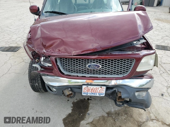 1999 Ford F-150 with VIN 1FTZF1823XNB69430, listed as a Copart auction lot 60218645 with Not provided miles and Salvage title. Bid and sale history available at DreamBid. Image 11.