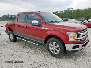 2018 Ford F-150 XL with VIN 1FTEW1CP5JKD16597, listed as a Copart auction lot 57623125 with 122,292 mi miles and Salvage title. Bid and sale history available at DreamBid. Image 4.