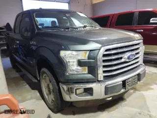 2015 Ford F-150 XLT with VIN 1FTEX1EP3FKE57475, listed as a IAAI auction lot 41435394 with 233,560 mi miles. Bid and sale history available at carsss.com. Image 1.