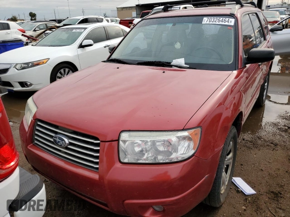 2007 Subaru Forester X with VIN JF1SG63617H716902, listed as a Copart auction lot 70326464 with 96,400 mi miles and Non Repairable. Bid and sale history available at carsss.com. Image 5.