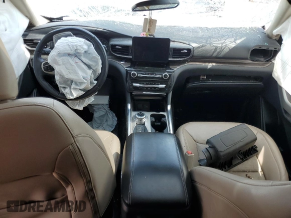 2021 Ford Explorer Limited z VIN 1FMSK8FHXMGB48650, wystawiony jako Copart lot #54504505 z przebiegiem Nie podano mil oraz Szkoda całkowita • Salvage title. Historia ofert i sprzedaży dostępna na DreamBid. Obrazek 8.
