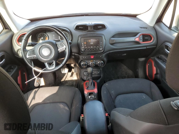 2017 Jeep Renegade Trailhawk z VIN ZACCJBCB0HPE70540, wystawiony jako Copart lot #54494915 z przebiegiem 74 534 mil mil oraz Czysty tytuł • Clean title. Historia ofert i sprzedaży dostępna na DreamBid. Obrazek 8.