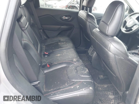 2019 Jeep Cherokee Trailhawk with VIN 1C4PJMBX5KD103259, listed as a IAAI auction lot 41704861 with 39,923 mi miles and . Bid and sale history available at DreamBid. Image 8.