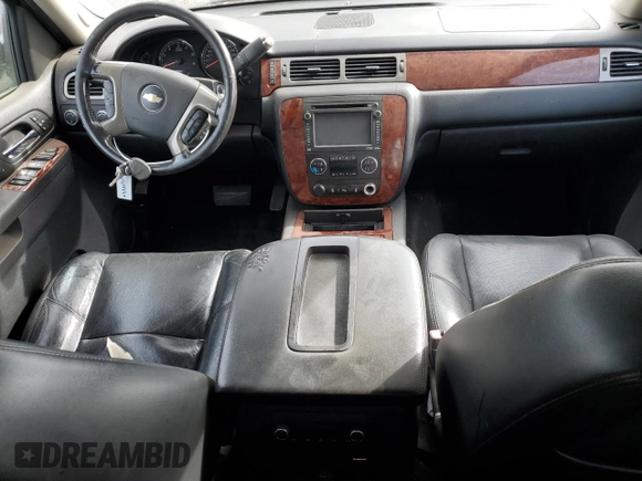 2012 Chevrolet Avalanche LTZ with VIN 3GNTKGE76CG110421, listed as a Copart auction lot 75436804 with 159,044 mi miles and Salvage Title. Bid and sale history available at DreamBid. Image 8.