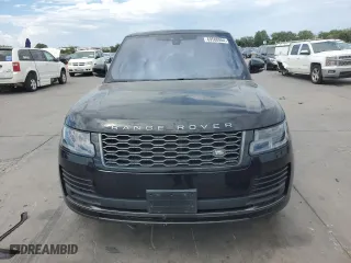 2019 Land Rover Range Rover with VIN SALGR2RV4KA524949, listed as a Copart auction lot 69500984 with 55,099 mi miles and Salvage Title. Bid and sale history available at carsss.com. Image 5.