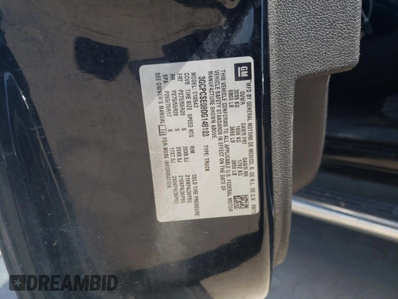 2013 Chevrolet Silverado 1500 LT with VIN 3GCPCSE08DG148103, listed as a Copart auction lot 52362155 with 205,647 mi miles and Salvage Title. Bid and sale history available at DreamBid. Image 14.