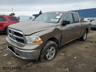 2009 Dodge Ram 1500 SLT with VIN 1D3HV18P09S772552, listed as a Copart auction lot 44108575 with 288,621 mi miles and Clean Title. Bid and sale history available at carsss.com. Image 1.