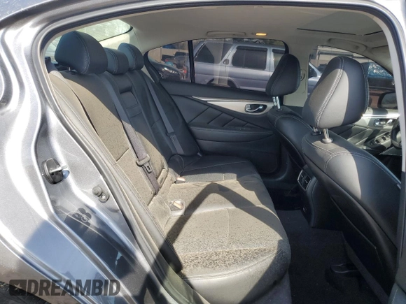2022 Infiniti Q50 Luxe z VIN JN1EV7BRXNM342229, wystawiony jako Copart lot #53464005 z przebiegiem 14 194 mil mil oraz Szkoda całkowita • Salvage title. Historia ofert i sprzedaży dostępna na DreamBid. Obrazek 10.