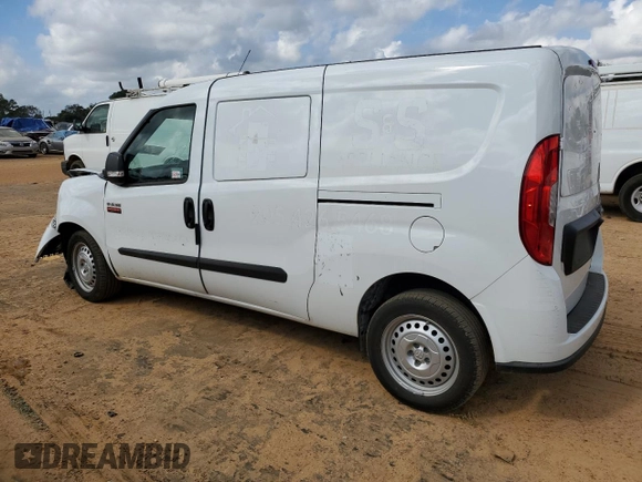 2022 Ram ProMaster City Cargo Tradesman with VIN ZFBHRFAB4N6X90292, listed as a Copart auction lot 39751944 with 15,981 mi miles and . Bid and sale history available at DreamBid. Image 2.