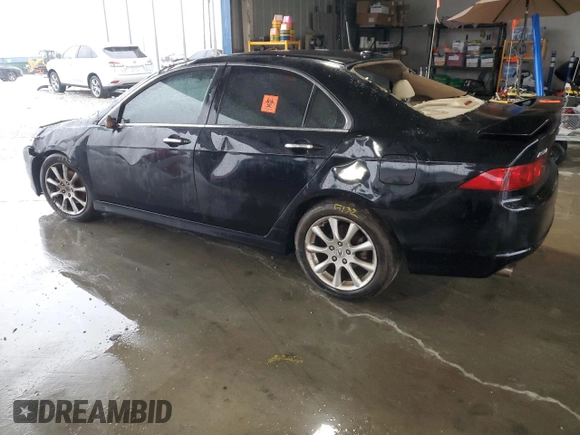 2008 Acura TSX Nav with VIN JH4CL96918C006087, listed as a Copart auction lot 43592125 with 222,073 mi miles and Salvage title. Bid and sale history available at DreamBid. Image 2.