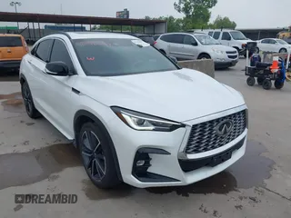 2023 Infiniti QX55 Luxe с VIN 3PCAJ5JR3PF115036, выставлен на аукционе IAAI как лот 42290047 с пробегом 58 892 миль миль и . История ставок и продаж доступна на DreamBid. Изображение 1.