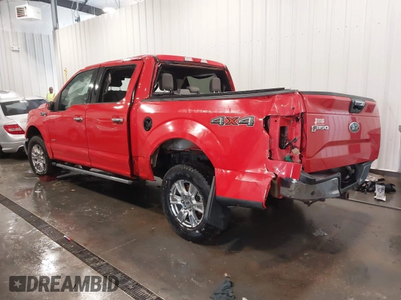 2016 Ford F-150 XLT with VIN 1FTEW1EP6GKD55091, listed as a IAAI auction lot 41812120 with 201,455 mi miles and . Bid and sale history available at DreamBid. Image 3.