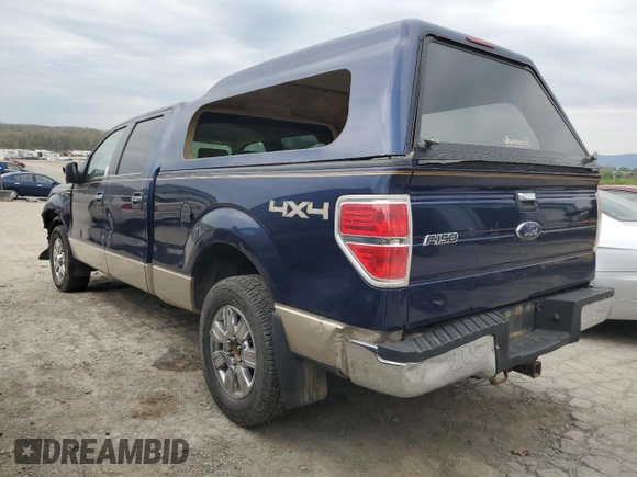 2009 Ford F-150 XL with VIN 1FTPW14V89KB48942, listed as a Copart auction lot 48943945 with 135,989 mi miles and Salvage Title. Bid and sale history available at carsss.com. Image 2.