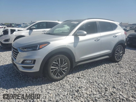 2019 Hyundai Tucson Ultimate z VIN KM8J3CAL8KU998587, wystawiony jako Copart lot #52352115 z przebiegiem 45 881 mil mil oraz Szkoda całkowita • Salvage title. Historia ofert i sprzedaży dostępna na DreamBid. Obrazek 1.
