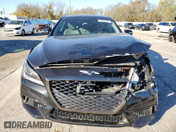 2019 Genesis G80 3.8L с VIN KMTFN4JE6KU310261, выставлен на аукционе Copart как лот 81235844 с пробегом 79 347 миль миль и Списание • Salvage title. История ставок и продаж доступна на DreamBid. Изображение 5.