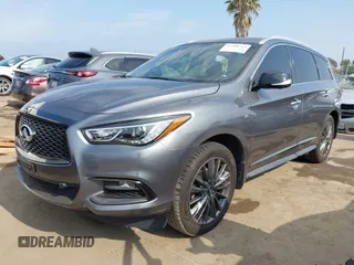2020 Infiniti QX60 Luxe with VIN 5N1DL0MN2LC527549, listed as a IAAI auction lot 42408763 with 56,371 mi miles and . Bid and sale history available at DreamBid. Image 17.