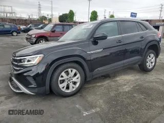2021 Volkswagen Atlas S z VIN 1V2AC2CA5MC239087, wystawiony jako Copart lot #55889025 z przebiegiem 72 452 mil mil oraz Szkoda całkowita • Salvage title. Historia ofert i sprzedaży dostępna na DreamBid. Obrazek 1.
