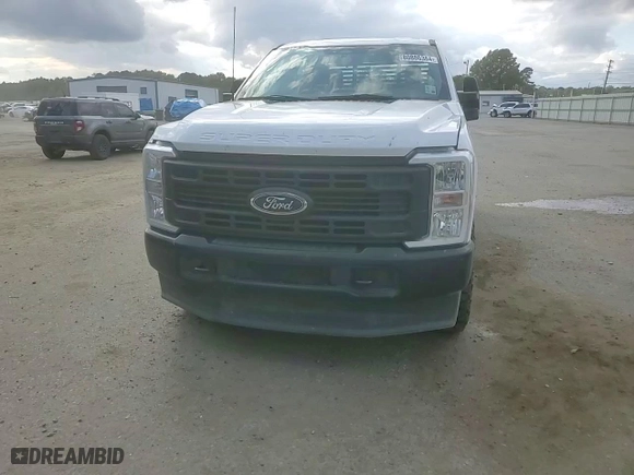 2023 Ford Super Duty F-250 SRW XL with VIN 1FT7W2BA3PEC08692, listed as a Copart auction lot 80886384 with 0 mi miles and Salvage Title. Bid and sale history available at carsss.com. Image 10.