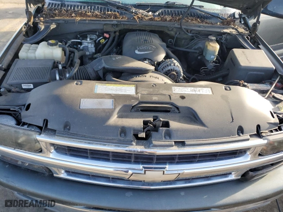 2001 Chevrolet Tahoe LT with VIN 1GNEK13T21J120185, listed as a Copart auction lot 86432744 with 185,055 mi miles and Clean Title. Bid and sale history available at carsss.com. Image 12.
