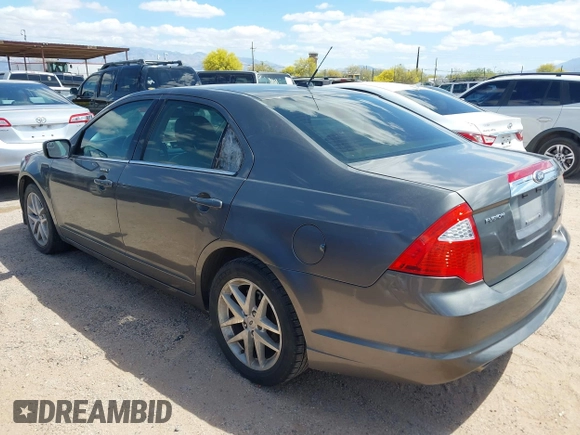2012 Ford Fusion SEL with VIN 3FAHP0JG6CR307628, listed as a IAAI auction lot 41982612 with 199,602 mi miles. Bid and sale history available at carsss.com. Image 3.