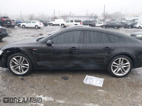 2013 Audi A7 3.0 Premium Plus with VIN WAUYGAFC8DN049555, listed as a IAAI auction lot 41576895 with 170,887 mi miles. Bid and sale history available at carsss.com. Image 13.