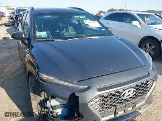 2018 Hyundai Kona Limited with VIN KM8K33A57JU072329, listed as a IAAI auction lot 41694616 with 107,801 mi miles. Bid and sale history available at carsss.com. Image 1.