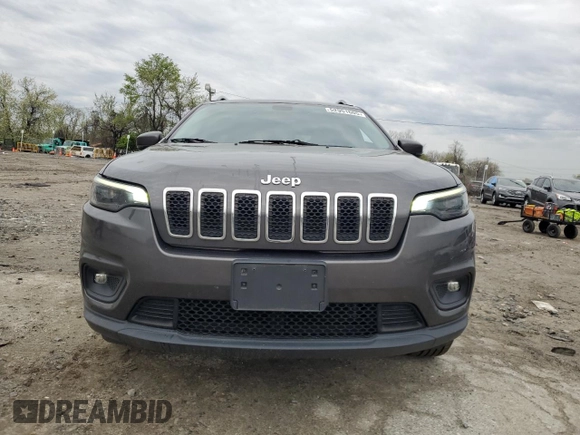 2020 Jeep Cherokee Latitude Plus with VIN 1C4PJMLB2LD594023, listed as a Copart auction lot 52951605 with 61,555 mi miles and Salvage Title. Bid and sale history available at DreamBid. Image 5.