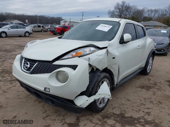 2011 Nissan Juke SL with VIN JN8AF5MR1BT017436, listed as a IAAI auction lot 41498175 with 183,176 mi miles. Bid and sale history available at carsss.com. Image 6.