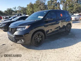 2019 Honda Passport Sport z VIN 5FNYF7H29KB004665, wystawiony jako Copart lot #87881715 z przebiegiem 104 455 mil mil oraz Szkoda całkowita • Salvage title. Historia ofert i sprzedaży dostępna na DreamBid. Obrazek 1.