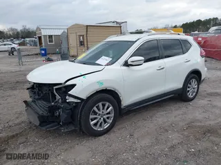 2019 Nissan Rogue SV with VIN KNMAT2MT3KP541534, listed as a IAAI auction lot 41723467 with 139,047 mi miles. Bid and sale history available at carsss.com. Image 2.