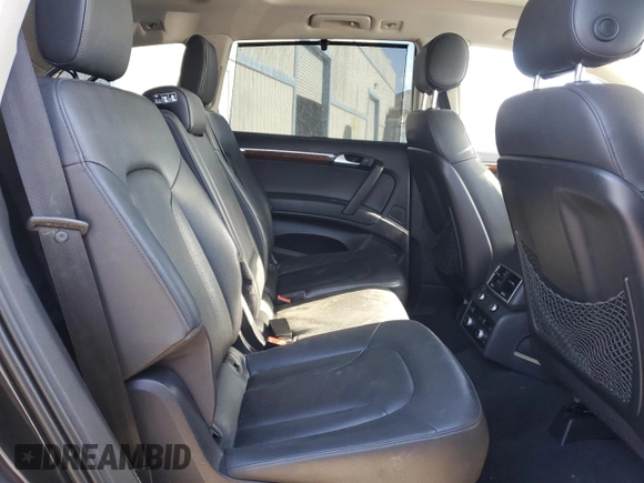 2015 Audi Q7 Premium Plus with VIN WA1LGAFE9FD002987, listed as a Copart auction lot 82804814 with Not Provided miles and Salvage Title. Bid and sale history available at DreamBid. Image 11.