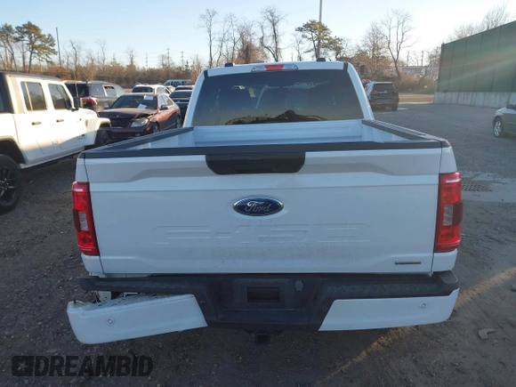2023 Ford F-150 XL with VIN 1FTEX1EP5PKE55616, listed as a IAAI auction lot 41258148 with 23,303 mi miles and . Bid and sale history available at DreamBid. Image 15.