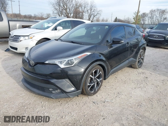 2018 Toyota C-HR XLE with VIN NMTKHMBX9JR001731, listed as a IAAI auction lot 41835918 with 138,087 mi miles. Bid and sale history available at carsss.com. Image 17.