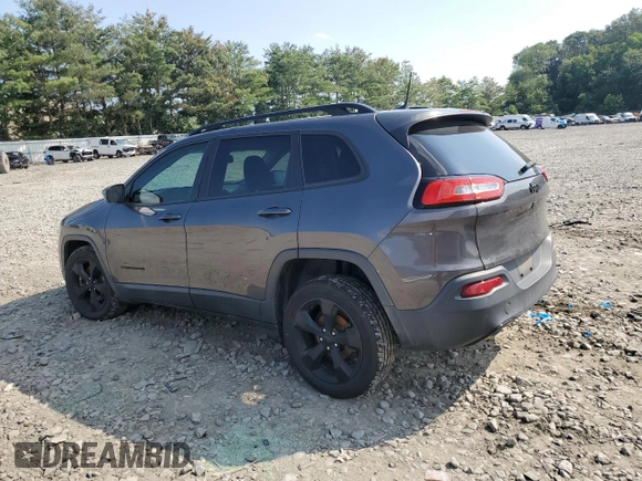 2018 Jeep Cherokee Latitude Tech Connect with VIN 1C4PJLCB2JD563295, listed as a Copart auction lot 63616125 with 71,618 mi miles and Salvage title. Bid and sale history available at DreamBid. Image 2.