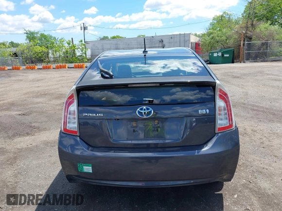 2013 Toyota Prius One with VIN JTDKN3DU2D1695784, listed as a IAAI auction lot 42212612 with 138,993 mi miles and . Bid and sale history available at DreamBid. Image 15.