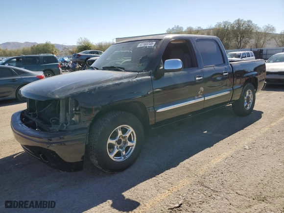 2007 GMC Sierra 1500 Classic SL with VIN 2GTEC13V971180930, listed as a Copart auction lot 47103745 with NaN miles and Salvage Title. Bid and sale history available at carsss.com. Image 1.