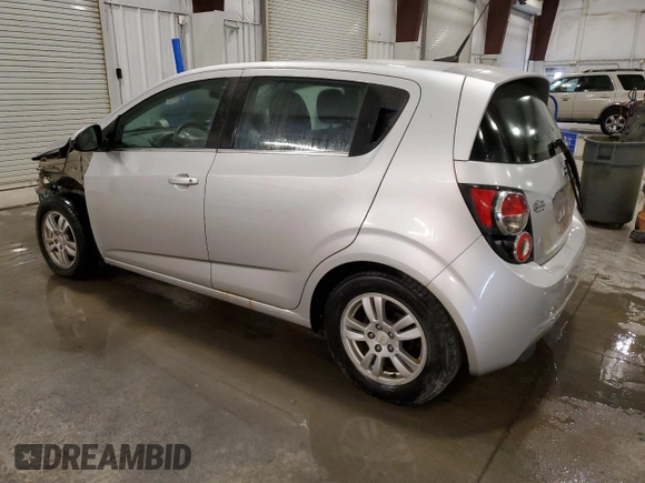 2012 Chevrolet Sonic LT with VIN 1G1JC6SB1C4193651, listed as a Copart auction lot 76319664 with 181,348 mi miles and Salvage Title. Bid and sale history available at carsss.com. Image 2.